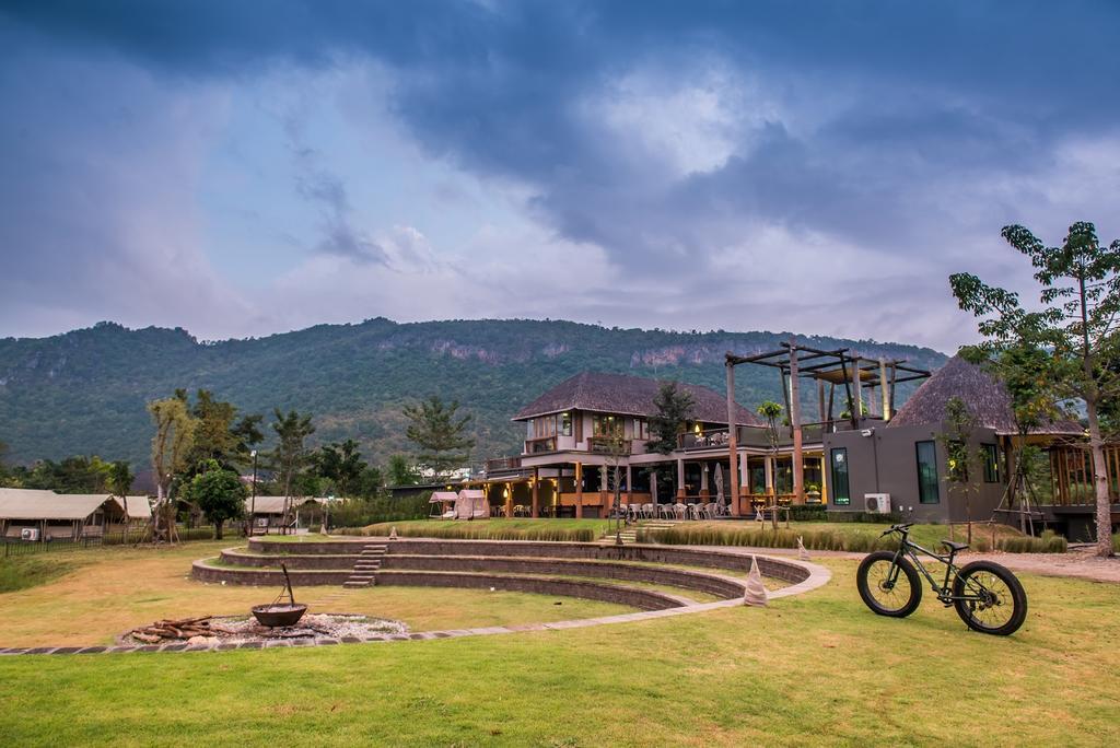 Lala Mukha Tented Resort Khao Yai Mu Si Exteriör bild