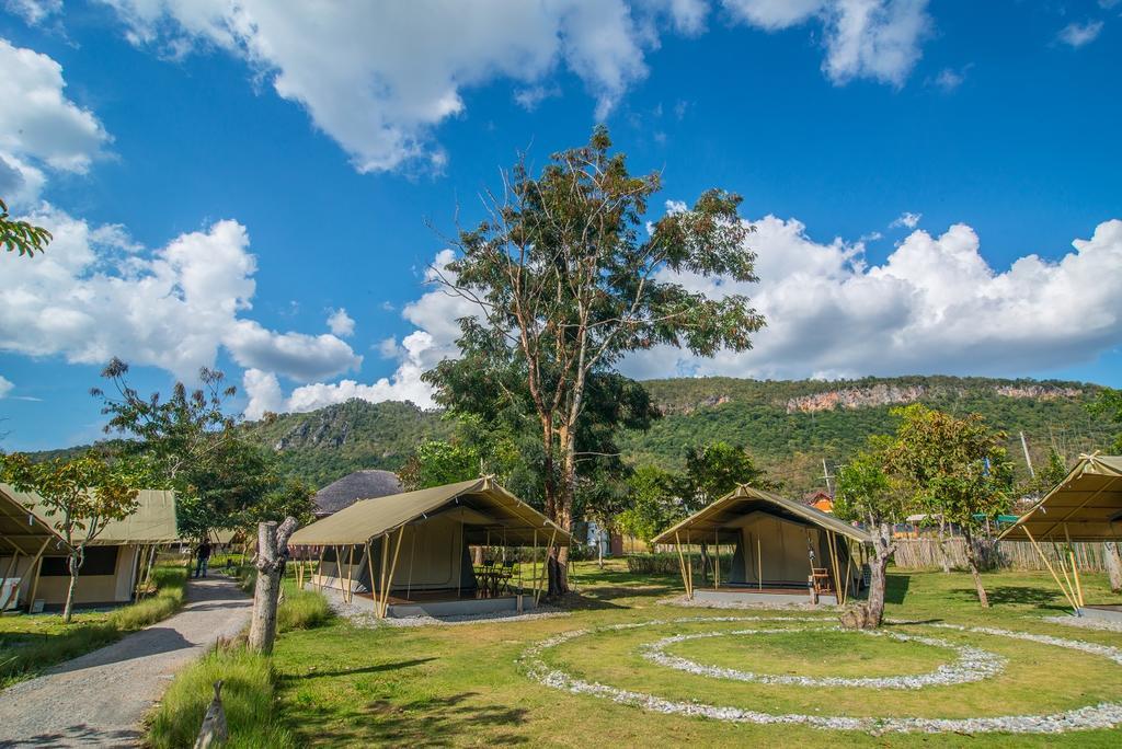 Lala Mukha Tented Resort Khao Yai Mu Si Exteriör bild