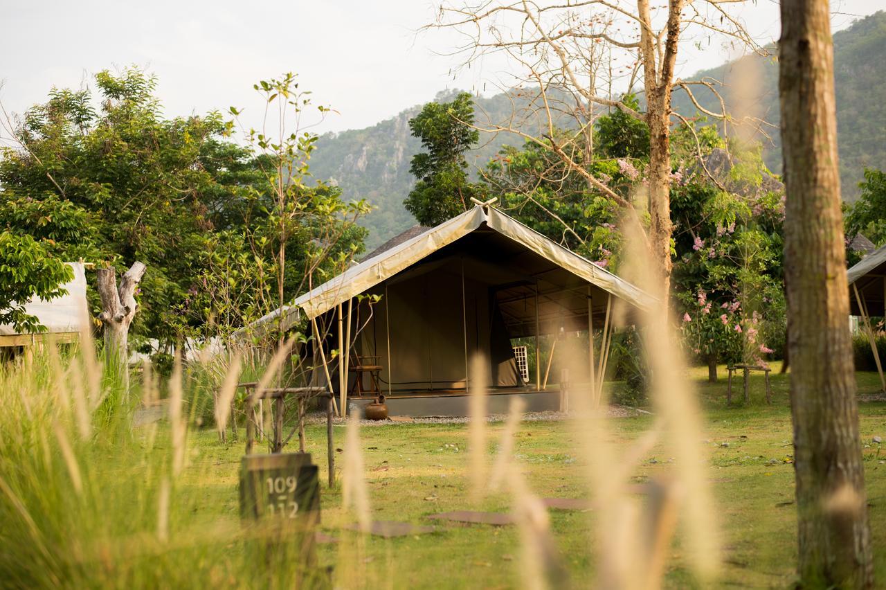 Lala Mukha Tented Resort Khao Yai Mu Si Exteriör bild