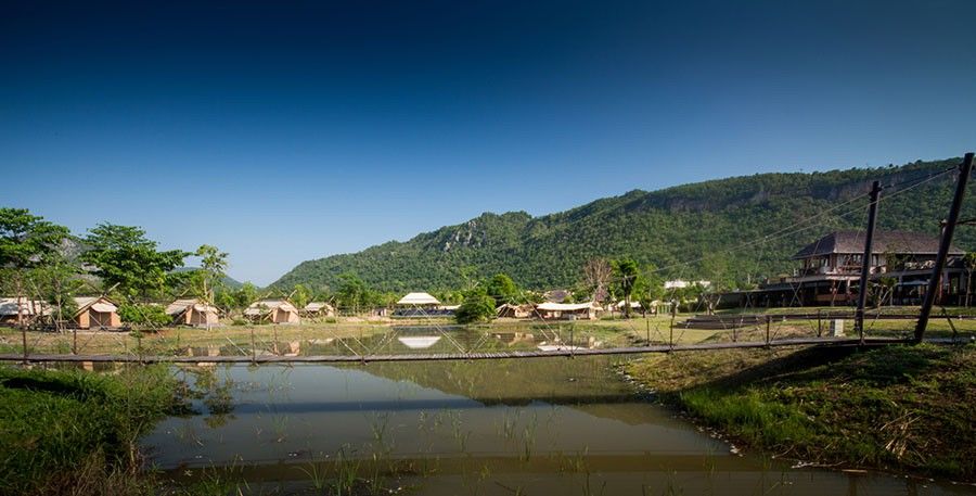 Lala Mukha Tented Resort Khao Yai Mu Si Exteriör bild