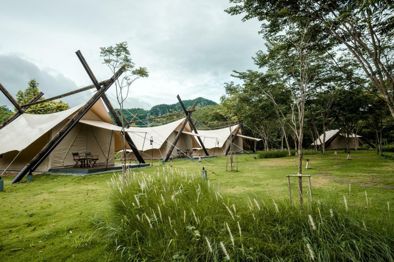 Lala Mukha Tented Resort Khao Yai Mu Si Exteriör bild